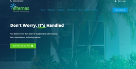 MSP StoryBrand Website: Internos Group in Miami Florida
- CRM Integration
- StoryBrand Workshop
- Content Plan and Blog
- Sales Funnel 
- Video 