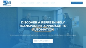 StoryBrand Website for Manufacturing Firm: 
- Customer Discovery
- StoryBrand Messaging
- SEO Strategy
- Photo Shoot Support
- Design and Build