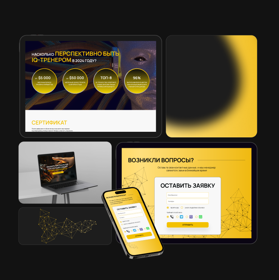 Corporate website and identity