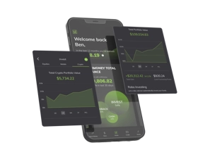 Effortlessly manage wealth in the bank or credit union app.