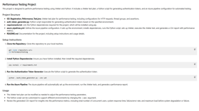 Setting up a complex performance testing integrated plan for a complete User journey coverage with several parameterisation.
