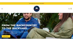 Shopify store design: outdoor gear