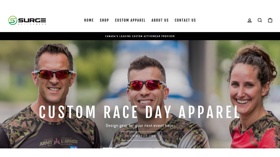 Shopify store design: sports apparel and accessories