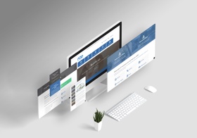 Custom website design for insurance agencies