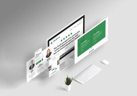 Custom website design for real estate brokers