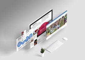 Custom website design for private schools