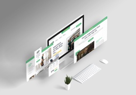 Custom website design for home builders