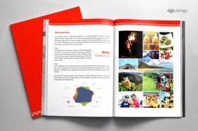 We'll give you a delivered PDF ready for print and other for digital distribution.