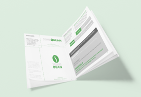 Brand Guideline for SkinniBean Coffee Products