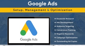 Google ads title, all tasks will be used in the process