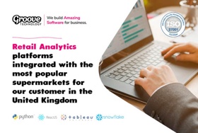 Our customer in the UK is one of the foremost, innovative provider of analytic solutions to supermarkets and wholesalers.