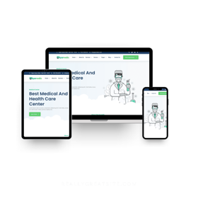 Health or Doctor Website Design