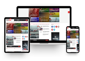 News Agency Website Design