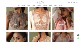 Ahens fashion Website