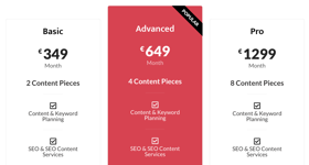 Package Pricing Overview