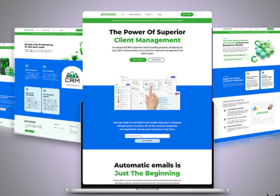 Custom-made website design and web development on a CMS platform for a client