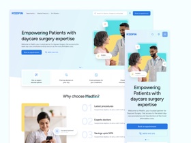 MedFin: Healthcare responsive website