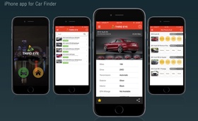 Iphone app for an auto dealer