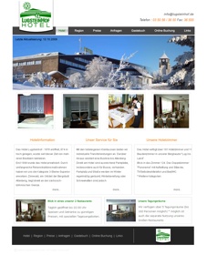 Website designed for a hotel with online booking facility which include hotel and cab.