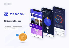 Zedosh: FinTech Mobile App 