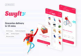 Swyft: Grocery Delivery App Solution 