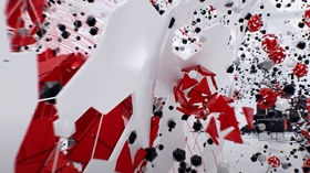 Promo video for an online event. A full 3D environment with optical illusions. 45 seconds starts at $20k and 4 weeks of work.