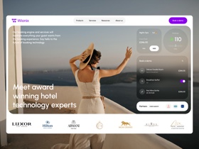 Wionix - Web design for the hotel technology experts