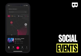 Find and join events organised by people