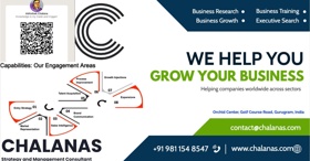 Injecting growth into your business by leaps and bounds strategically through analysis, innovation and unique proven methods matching global standards