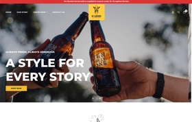 Informative & Dynamic website for any business, industries, services etc. 