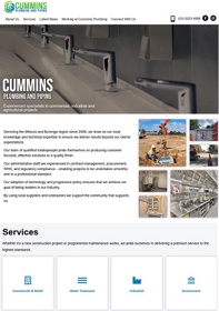 Custom Designed Single Page

Not to be confused with our 'Starter Package'. The client 'Cummins Plumbing' required a sleek, custom designed singe page