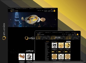 Art in Coins is a WordPress-built website that showcases a stunning collection of coins from around the world.