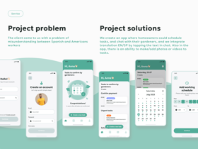 YourYard - a product  built/ designed by our team using a cross-platform approach. 