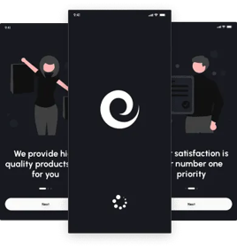 Our mobile app developers used React Native for the front-end, and both Node JS and Flutter for the back-end of this application.