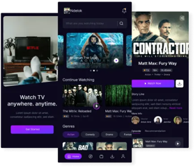 Our mobile app developers crafted this app with React Native for the front-end and Node JS for the back-end.