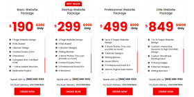 Website Development Packages