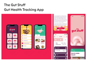 Gut Stuff is an easy-to-use application that assists users in understanding their gut health, seeking advice, and forming healthy habits.