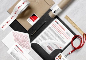 Stationery set design