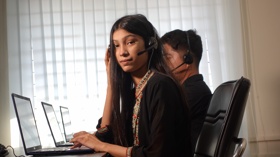 Office Pictures of Customer Care Support Agents Working In International Projects