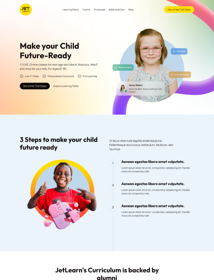 Custom Designed Webflow Website for Edtech company