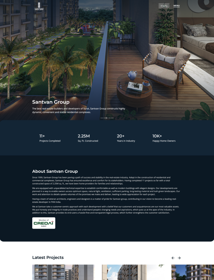 Custom Designed Webflow website for Real Estate company