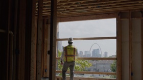 Construction company B2B marketing video with interviews, b-roll and testimonials.