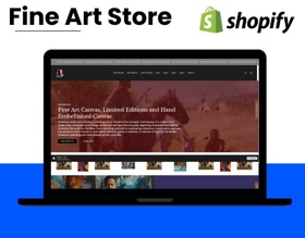 A laptop with link of website