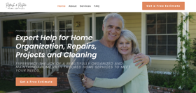 Basic Storybrand website build for RefreshRestoreHome.com