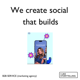Brand Promise for a social agency 