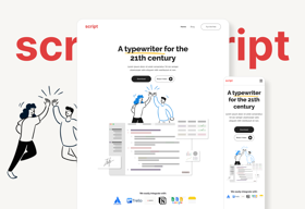 Web design for Script