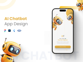 AI chatbot mobile app development is one of our strong suits in the niche of AI development. 