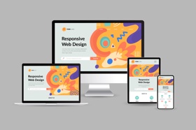 We can design eye-catching & user-friendly responsive business websites. 