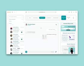 Admin panel (web app Flutterflow)