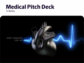 Medical pitch deck.